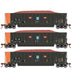 Athearn RTR 1400 HO Scale Bathtub Gondola w/Load David J Joseph DJJX 3-Pack #2 Primed for Grime