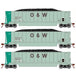 Athearn RTR 1402 HO Scale Bathtub Gondola w/Load Pacific Rail PRAX 3-Pack #1 Primed for Grime