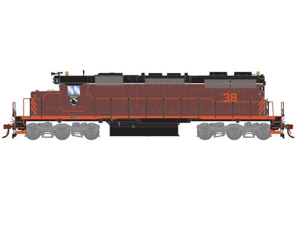 Athearn RTR 1431 HO Scale EMD SD38 McCloud River Railroad MR 38 DC