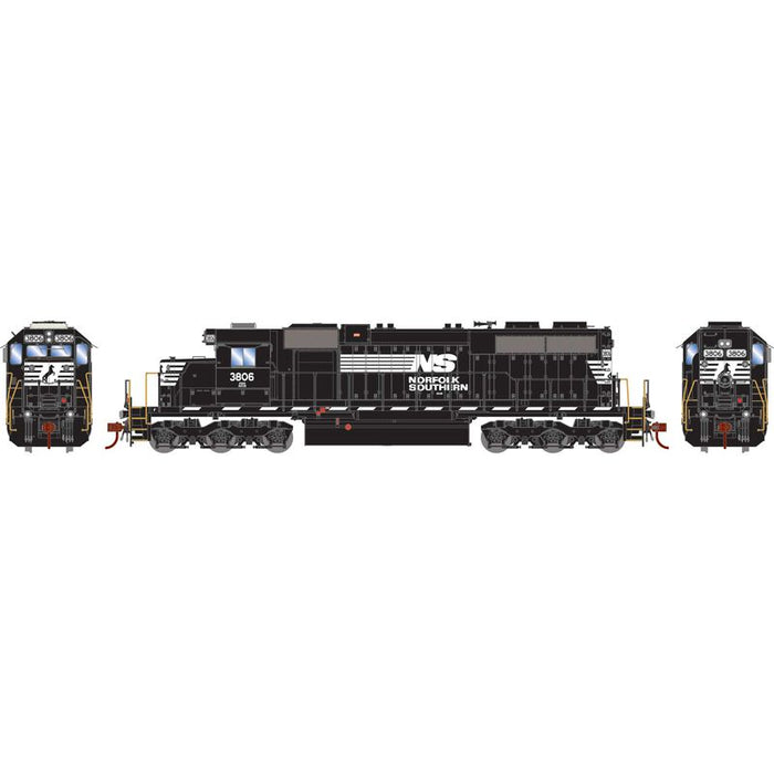 Athearn RTR 1441 HO Scale EMD SD38 Norfolk Southern NS 3806 DCC/Sound