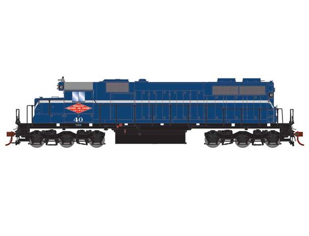Athearn RTR 1449 HO Scale EMD SD39 Minneapolis Northfield & Southern MNS 40 DC
