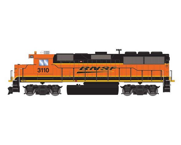 Athearn RTR 1500 HO Scale EMD GP50 BNSF 3110 DC