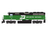 Athearn RTR 1506 HO Scale EMD GP50 Burlington Northern BN 3117 DC