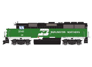Athearn RTR 1508 HO Scale EMD GP50 Burlington Northern BN 3141 DC