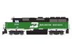 Athearn RTR 1508 HO Scale EMD GP50 Burlington Northern BN 3141 DC
