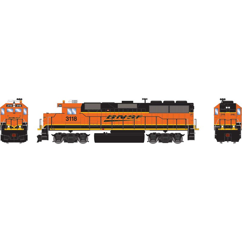 Athearn RTR 1519 HO Scale EMD GP50 BNSF 3118 DCC/Sound