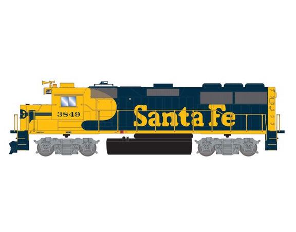 Athearn RTR 1522 HO Scale EMD GP50 Santa Fe ATSF 3849 DCC/Sound