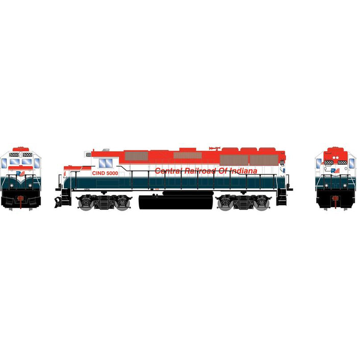Athearn RTR 1527 HO Scale EMD GP50 Central Railroad of Indiana CIND 5000 DCC/Sound