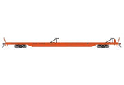 Athearn RTR 1536 HO Scale 85' TOFC Flatcar Santa Fe ATSF 290507