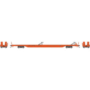 Athearn RTR 1536 HO Scale 85' TOFC Flatcar Santa Fe ATSF 290507