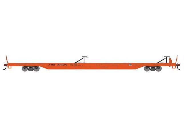 Athearn RTR 1536 HO Scale 85' TOFC Flatcar Santa Fe ATSF 290507