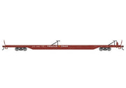 Athearn RTR 1542 HO Scale 85' TOFC Flatcar Trailer Train TTX 473647 (Brown)
