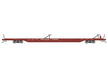 Athearn RTR 1542 HO Scale 85' TOFC Flatcar Trailer Train TTX 473647 (Brown)