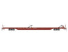 Athearn RTR 1543 HO Scale 85' TOFC Flatcar Trailer Train TTX 473650 (Brown)