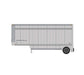 Athearn RTR 1561 HO Scale 28' Parcel Trailer UPS No Shield 292446