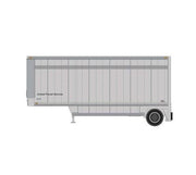 Athearn RTR 1564 HO Scale 28' Parcel Trailer UPS No Shield 299597