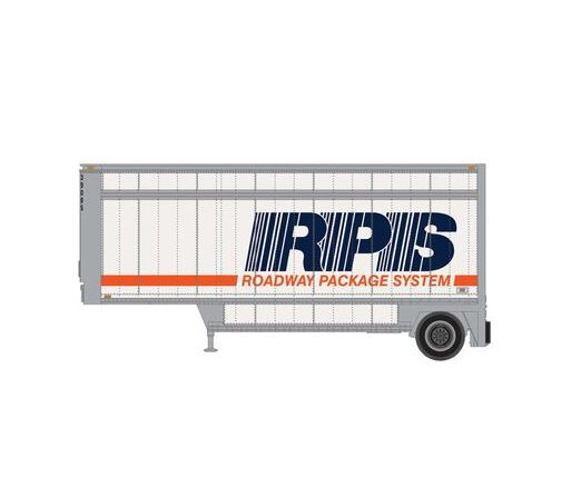 Athearn RTR 1566 HO Scale 28' Parcel Trailer Roadway Package System RPS 39085