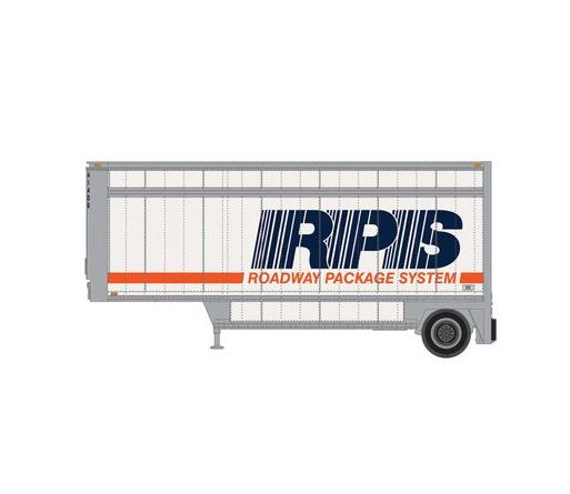 Athearn RTR 1567 HO Scale 28' Parcel Trailer Roadway Package System RPS 41406