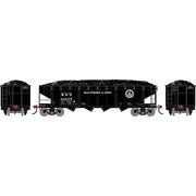 Athearn RTR 1572 HO Scale 40' 4-Bay Offset Hopper W/Load Baltimore & Ohio B&O 432375