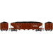 Athearn RTR 1581 HO Scale 40' 4-Bay Offset Hopper W/Load Illinois Central IC 75422