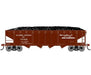 Athearn RTR 1581 HO Scale 40' 4-Bay Offset Hopper W/Load Illinois Central IC 75422