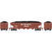 Athearn RTR 1584 HO Scale 40' 4-Bay Offset Hopper W/Load Milwaukee Road MILW 85000