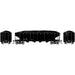 Athearn RTR 1587 HO Scale 40' 4-Bay Offset Hopper W/Load Data Only Black