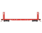 Athearn RTR 1592 N Scale 53' GSC Bulkhead Flatcar Burlington CB&Q 95208