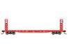 Athearn RTR 1592 N Scale 53' GSC Bulkhead Flatcar Burlington CB&Q 95208