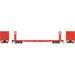 Athearn RTR 1593 N Scale 53' GSC Bulkhead Flatcar Burlington CB&Q 95229