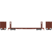 Athearn RTR 1594 N Scale 53' GSC Bulkhead Flatcar Missouri Pacific MP 823228
