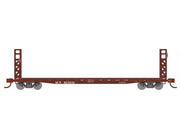 Athearn RTR 1595 N Scale 53' GSC Bulkhead Flatcar Missouri Pacific MP 823231