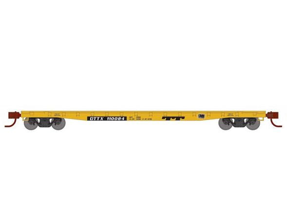 Athearn RTR 1598 N Scale 53' GSC Flatcar Trailer Train DTTX 110084