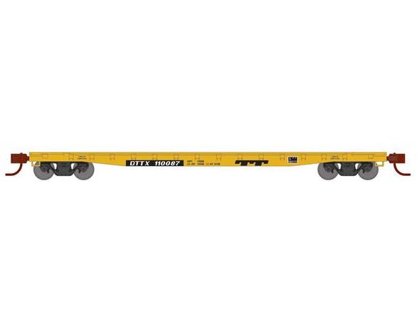Athearn RTR 1599 N Scale 53' GSC Flatcar Trailer Train DTTX 110087