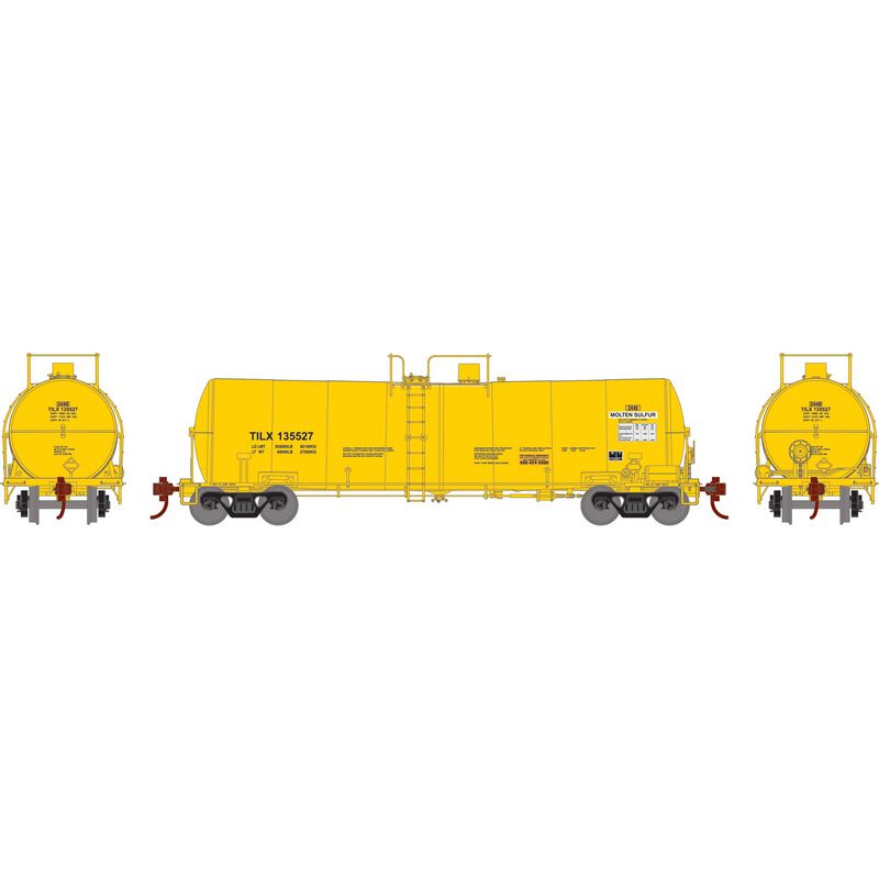 Athearn RTR 16396 HO Scale 16k Clay Slurry Tank Car Trinity TILX 135527