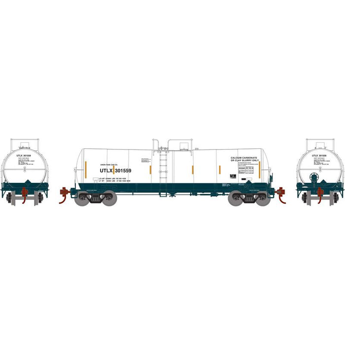 Athearn RTR 16399 HO Scale 16k Clay Slurry Tank Car Union UTLX 301559