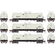 Athearn RTR 16404 HO Scale 16k Clay Slurry Tank Car Engelhard ENGX 3 Pack