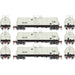 Athearn RTR 16404 HO Scale 16k Clay Slurry Tank Car Engelhard ENGX 3 Pack