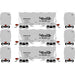 Athearn RTR 1685 HO Scale ACF 2970 Covered Hopper Rio Grande DRGW 3-Pack
