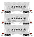 Athearn RTR 1688 HO Scale ACF 2970 Covered Hopper Monon 3-Pack