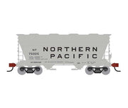 Athearn RTR 1689 HO Scale ACF 2970 Covered Hopper Northern Pacific NP 75005