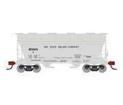 Athearn RTR 1692 HO Scale ACF 2970 Covered Hopper Bay State Milling BSMX 7