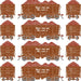 Athearn RTR 1696 HO Scale 26' Ore Car High Side w/Load Southern Pacific SP 4-Pack #1