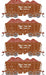 Athearn RTR 1696 HO Scale 26' Ore Car High Side w/Load Southern Pacific SP 4-Pack #1