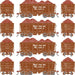 Athearn RTR 1697 HO Scale 26' Ore Car High Side w/Load Southern Pacific SP 4-Pack #2