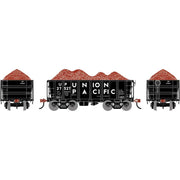 Athearn RTR 1698 HO Scale 26' Ore Car Low Side w/Load Union Pacific UP 27527