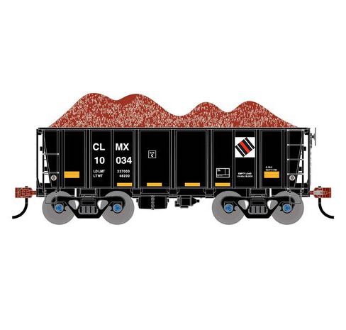 Athearn RTR 1710 HO Scale 26' Ore Car Low Side w/Load Cyprus Sierrita Corp CLMX 10034