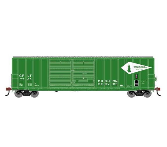 Athearn RTR 1737 HO Scale 50' FMC 5077 DBL Door Boxcar Camino Placerville & Lake Tahoe CPLT 7703