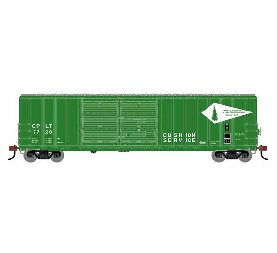 Athearn RTR 1739 HO Scale 50' FMC 5077 DBL Door Boxcar Camino Placerville & Lake Tahoe CPLT 7728