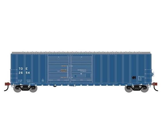 Athearn RTR 1740 HO Scale 50' FMC 5077 DBL Door Boxcar Texas, Oklahoma and Eastern TOE 2654
